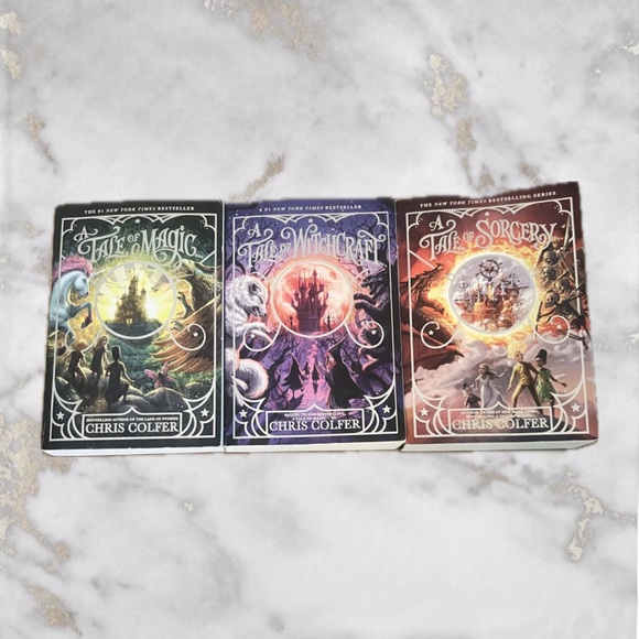 A Tale Of Magic by: Chris Colfer 3 Book Series in Papeeback - Picture 1 of 3